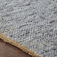 thumbnail image 4 of Hand-Woven Altay Leather, Cotton, and Jute Area Rug, 4 of 9