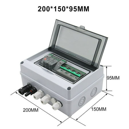 

1-In-1-out 1000V PV Combiner Box Solar Surge Protection DC Distribution