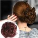 thumbnail image 1 of Clip para peluca, pinza para el cabello, gran recogido, tocado para cabello corto, cabeza de mujer, flor, cola de caballo, clip superior, horquilla para el cabello para adultos, cabeza trasera, 1 of 4