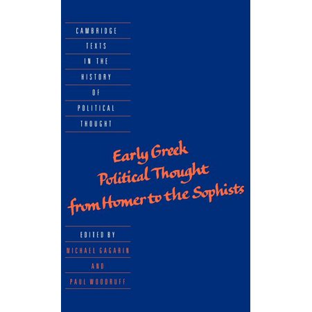 ISBN 9780521431927 product image for Cambridge Texts in the History of Political Thought: Early Greek Political Thoug | upcitemdb.com