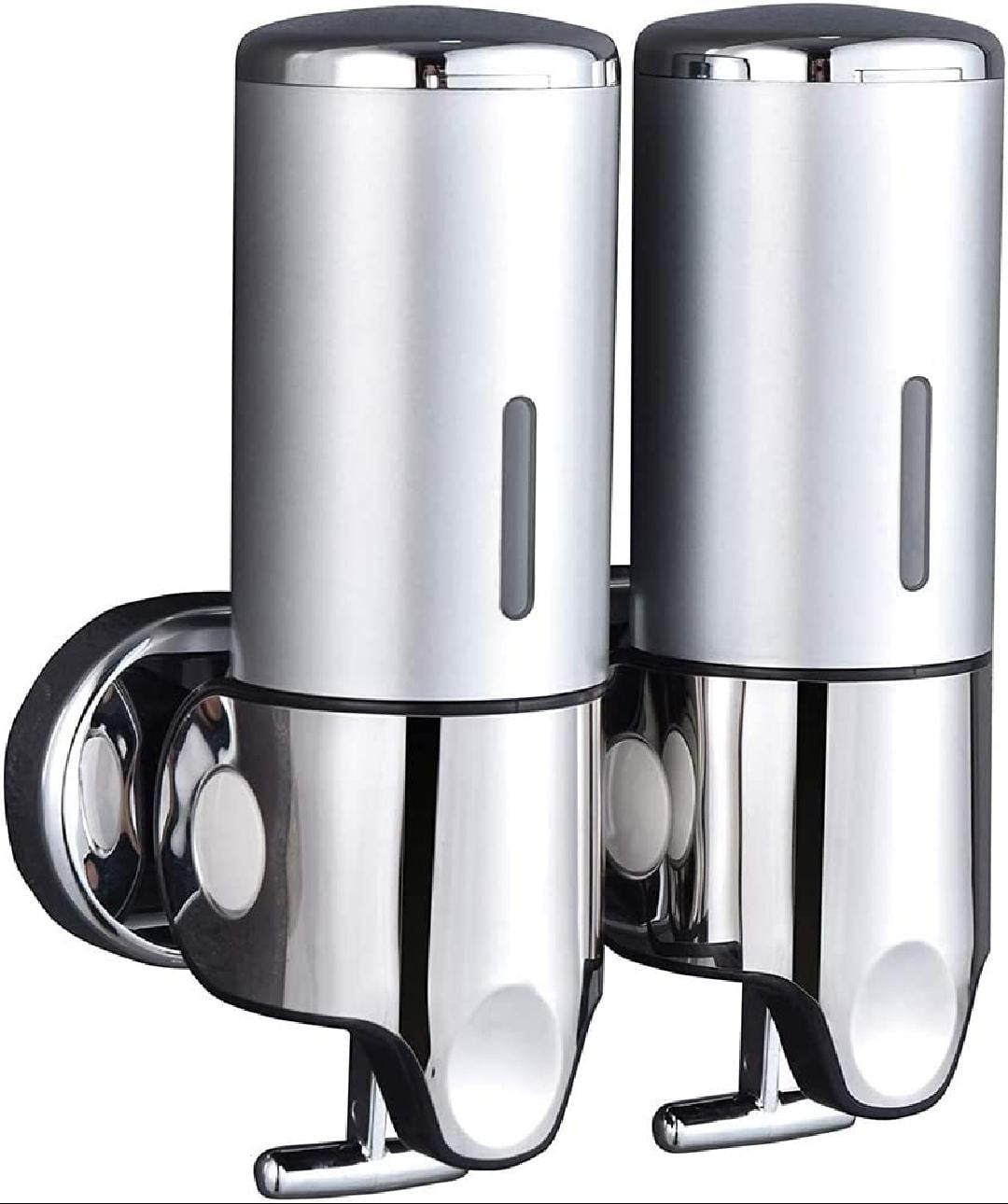 Soap Dispenser 34 fl.oz. Wall Mount Manual Pump Soap Dispenser Shampoo