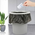 thumbnail image 6 of 1 Roll 15 Pcs Trash Bag,Small Colorful Trash Bags Thicken Value Bathroom Trash Can Bin Liners,Small Garbage Bags with Handles for Kitchen Bathroom Office Waste Basket, Black, 6 of 6