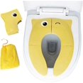 thumbnail image 3 of Toilet Potty Training Seat cover, Travel Toilet Seat, Folding Non-Slip Silicone Cushions, Travel Portable Reusable, 3 of 5