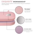 thumbnail image 3 of Funda para gafas de sol molshine Hard Shell Leather Pink, 3 of 6