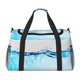 thumbnail image 1 of Disketp Crystal Clear Water Splash Bolsa de Viaje Tipo Duffle, Bolso de Mano para Fin de Semana para Mujer, Bolsa de Gimnasio Ligera para Hombre, Esencial para Viajes, 1 of 7