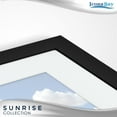 thumbnail image 5 of Icona Bay 4x6 Black Picture Frames, 10 Pack, Painted Solid One-Piece Wood Composite, Sunrise Tabletop or Wall Mounted Frames, 5 of 8