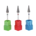 thumbnail image 2 of Brocas de Uñas Perfecl 3 Piezas de Carburo para Limpieza de Cutículas, 2 of 7