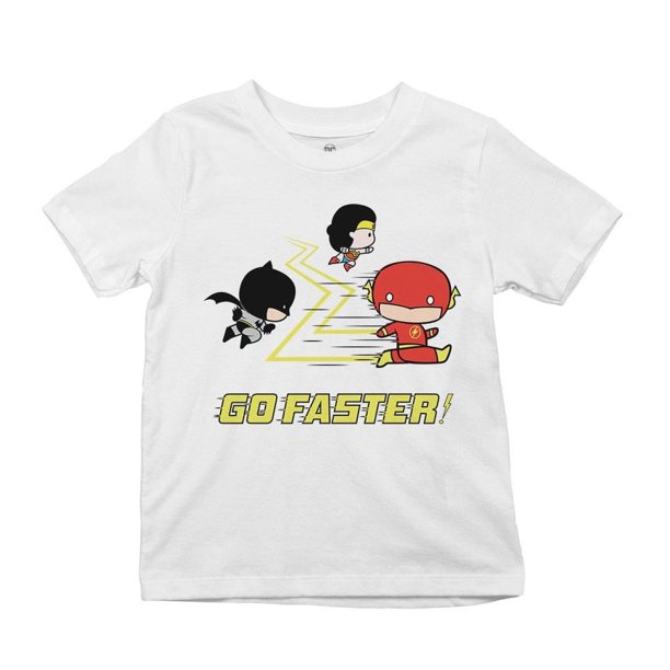 Playera Fan Army Justice League Talla 10 faster manga corta blanco