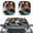 Cat Crazy, variant on Bulopur Cat Crazy Car Sun Shade Windshield Protect Vehicle from UV Sun Windshield Visor Sun Shade Easy to Store Sun Visor Protector Automotive Window Sunshades for Most Cars, 2 Pcs