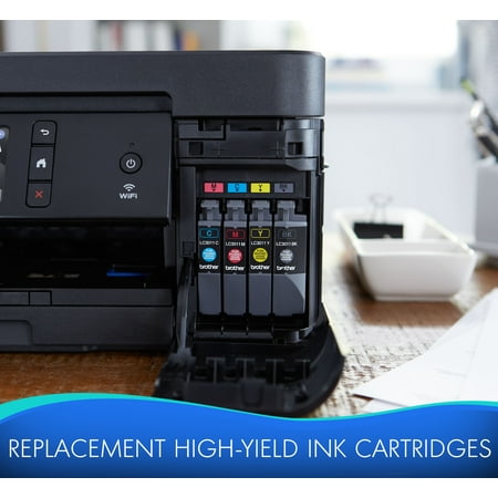 Brother - Work Smart Series MFC-J895DW Wireless All-In-One Inkjet Printer - Black