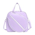 thumbnail image 1 of Bolsa de tenis, bolsa deportiva, deporte de Fitness con correa de hombro extraíble, bolsa de transporte, bolsa de hombro grande para raqueta de tenis, Púrpura, 1 of 8