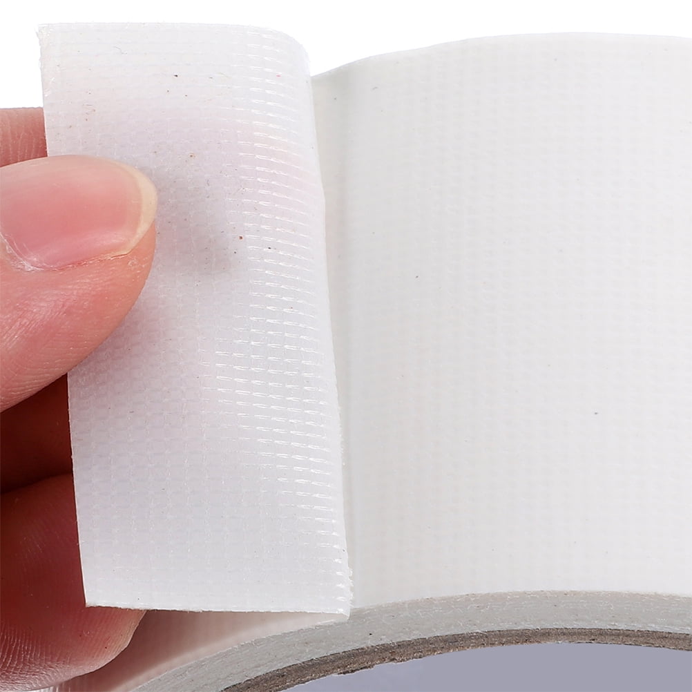 Raindrops White Fabric Window Sealing Tape, Strong Adhesion, Windproof, Thermal Insulation for Home and Winter Weather