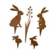 thumbnail image 4 of Estaca de Conejo de Pascua para Jardín, Adorno de Metal para Decoración de Patio, Ideal para Aceras Y ., 4 of 9