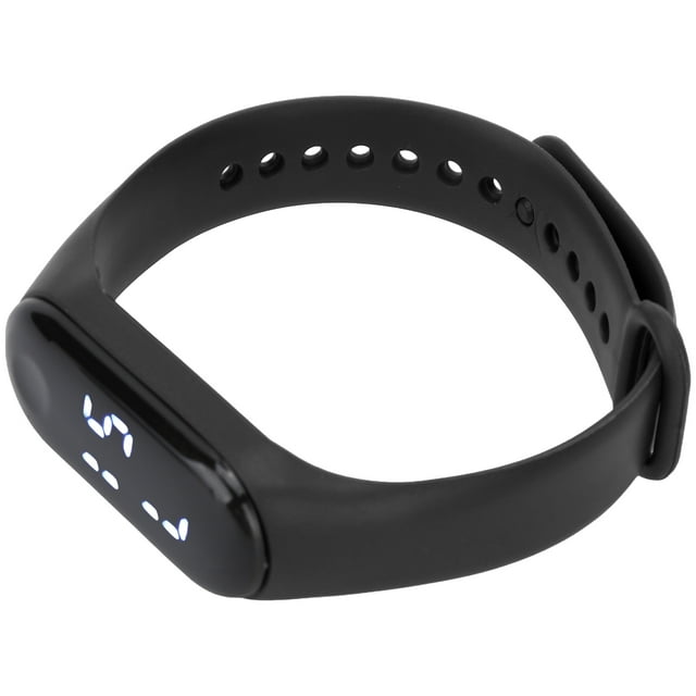 Reloj deportivo LED espejo de plástico Reloj digital Luz blanca Correa de silicona Movimiento electrónico para viajar para actividades de ocio ANGGREK Otros