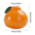 thumbnail image 2 of Swiftyle 2 Pcs Artificial Orange Vase Floral Arrangement Centerpiece for Home Office Decor Modern Faux Botanicals, 2 of 7