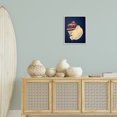 thumbnail image 4 of Stupell Industries Coastal Fiber Conch on Blue White Framed Giclee Art, 16 x 20, by Graffitee Studios, 4 of 8