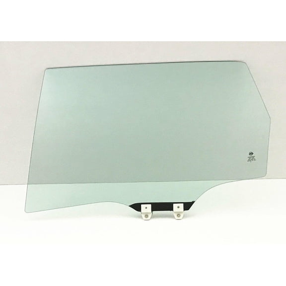 Driver Left Side Rear Door Window Door Glass Compatible with Honda Fit 4 Door Hatchback 2015-2020 Models