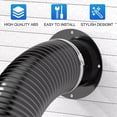 thumbnail image 3 of ABS Pipe Connector Round Flange Ventilation Flange Suitable For Pipe Ventilation, 3 of 12