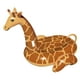 Swim Central Gonflable Girafe Géante Marron Piscine Ride-On Chaise Longue, 96 Pouces – image 1 sur 3