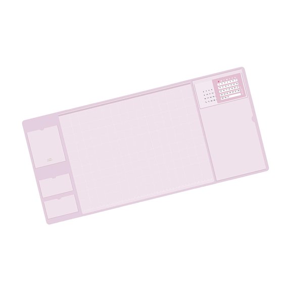 Pitycbo Office Desk Mat Desk Blotter Mouse Pad for Keyboard Office Desktop Computer Home Violet