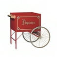 thumbnail image 1 of Gold Medal 3118PC Medium Popcorn Cart w/ Heavy Duty Wheels & Storage Compartment, Red, 1 of 1