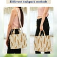 thumbnail image 4 of FORMRS Womens Corduroy Tote Bag Crossbody Shoulder Handbag with Pocket, Wheat Ears Pattern, 4 of 7