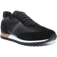 thumbnail image 1 of Boss Parkour Runn Men's Low Top Lace Up Synthetic Trainers In Black Size 10, 1 of 6