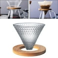 thumbnail image 4 of Pour Over Coffee Dripper Single Cup Coffee Maker 1-2 Cup with Non- Stand Dripper and base, 4 of 7