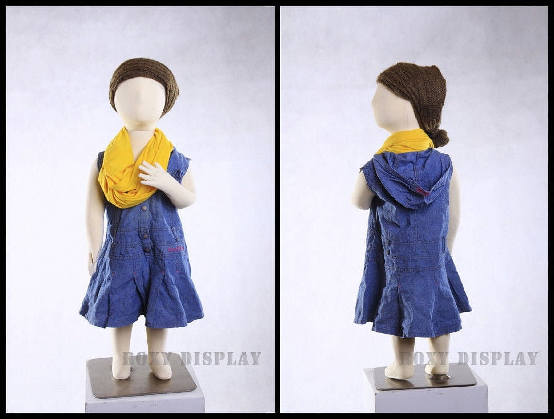 1 years Old Kid Child Mannequin Flexible Bendable Full Body Dress Form #JF-CH01T