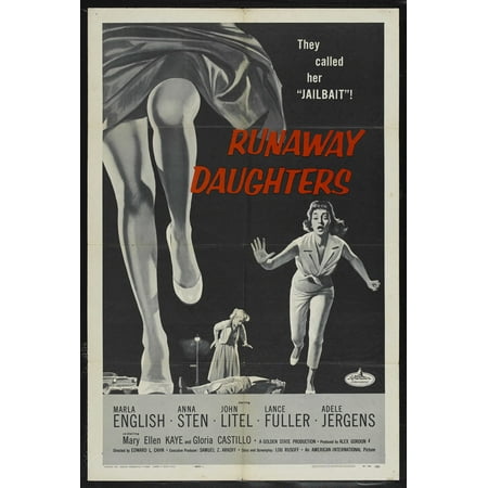 Runaway Daughters POSTER (27x40) (1956) (Style B)