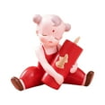 thumbnail image 2 of Mini adornos de la suerte para niños, estatua del Año Nuevo Chino, Feng Shui tradicional para la prosperidad Chico bala de cañón, 2 of 8