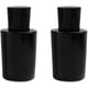 thumbnail image 1 of wefenad Juego de 2 botellas de spray para perfume de vidrio negro, reutilizables, de 50 ml., 1 of 3