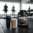 thumbnail image 3 of Nutrex Research 100% Whey Protein Powder Concentrate and Isolate Chocolate 5lb, 3 of 10