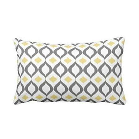 Smile Sunshine Pillow Case Cotton Linen Smile Sunshine Rectangle Cushion Cover Standard Pillowcase for Men Women Home Decorative Sofa Armchair Bedroom Livingroom 12 x 22 inch