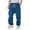 Dark Blue, variant on Spazoro Kids Boys Sweatpants, Casual Elastic Waist Solid Color Spring Loose Joggers for Child Boys Army Green Size 2-3T