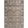 thumbnail image 7 of SAFAVIEH Valencia Lacklan Damask Polyester Area Rug, Grey/Brown, 3' x 5', 7 of 7