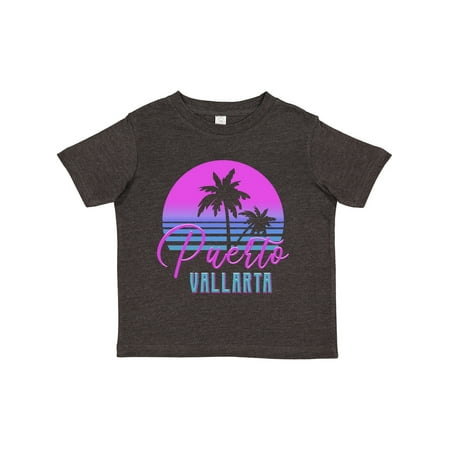 

Inktastic Retro 80s Puerto Vallarta Gift Toddler Boy or Toddler Girl T-Shirt