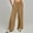 Brown, variant on BUIGTTKLOP Womens Wide Leg Pants Smocked High Waisted Loung Pants Loose Fitted Trousers with Pockets