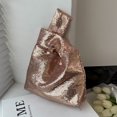 thumbnail image 3 of Bolso Lentejuelas Diamante de imitación Bolso Mujer Moda Embrague Chica Purpurina Monedero (Oro), 3 of 6