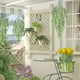 thumbnail image 1 of Xihbxyly Enredaderas Colgantes Artificiales, Vegetación Artificial para El Hogar, Decoración de Pared con Flores Vibrantes, para Bodas, Balcones, Decoración Interior y Exterior, 80 Cm de Largo, Juego, 1 of 7