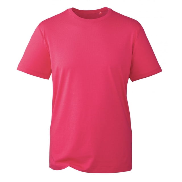 Anthem - Camiseta de Manga Corta para Hombre (Rosa Fuerte)