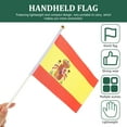 thumbnail image 4 of 50Pcs Football Match Hand Flag Cheering Handheld Flags Portable Flags with Stick, 4 of 9