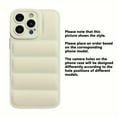 thumbnail image 3 of Down Jacket-Shaped 3D Phone Case for iPhone 14 Plus/13/12/11 Pro Max/XS Max/XR/8/7 Plus/SE3/SE2, Fashionable Solid Color Design with Soft Shock Absorption, Scratch & Fingerprint Resistance, Durable &, 3 of 5