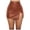 A364-Brown, variant on Women's Printed A-Line Skirt,High Waist Flare Casual Style(Brown,S)
