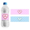 thumbnail image 1 of Inkdotpot Pack of 32 Pcs,CandyTheme,Waterproof Self Adhesive WaterBottleLabels For Baby Shower,Boy / Girl,Baby Shower Party Collection, 1 of 5