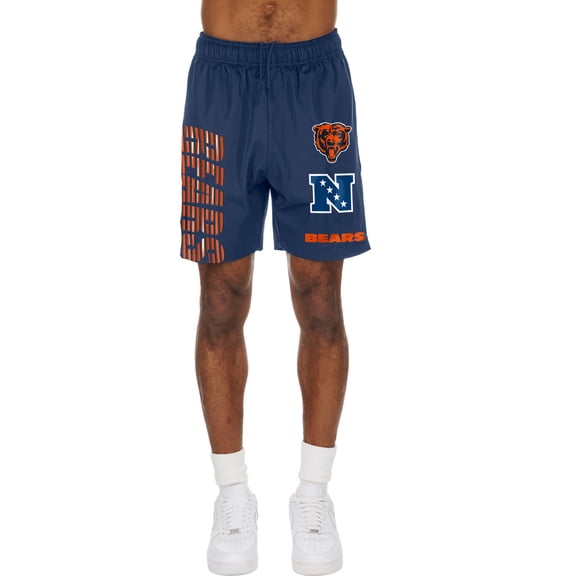 Men's New Era  Navy Chicago Bears Match Shorts
