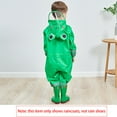 thumbnail image 4 of Fridja Kids Toddler Rain Suit 3D Cartoon Rain Suit with Hood Waterproof Coverall One Piece Rain Suit (3-10 Years Old), 4 of 9