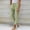 Green, variant on JFGHDG Cotton Linen Relax Fit Tapered Pants Women High Waisted Drawstring Elastic Waist Cuffed Ankle Casual Beach Daily Trousers with Pockets Black L