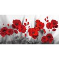 thumbnail image 1 of Hilo de bordar completo Eco-algodón 11CT Impreso Poppy Cross Stitch Kit Obra de arte, 1 of 9