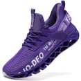 thumbnail image 2 of Women Shoes Slip on Fashion Sport Running Tennis Athletic Walking Shoes Runner Trail Shoes Purple Size 7, 2 of 8